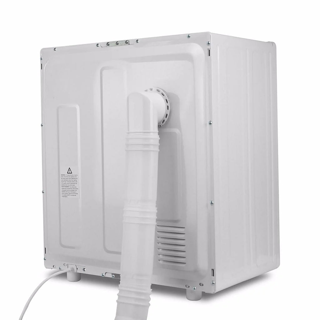 Electric Compact Laundry Dryer 8.8lbs Capacity White T361962