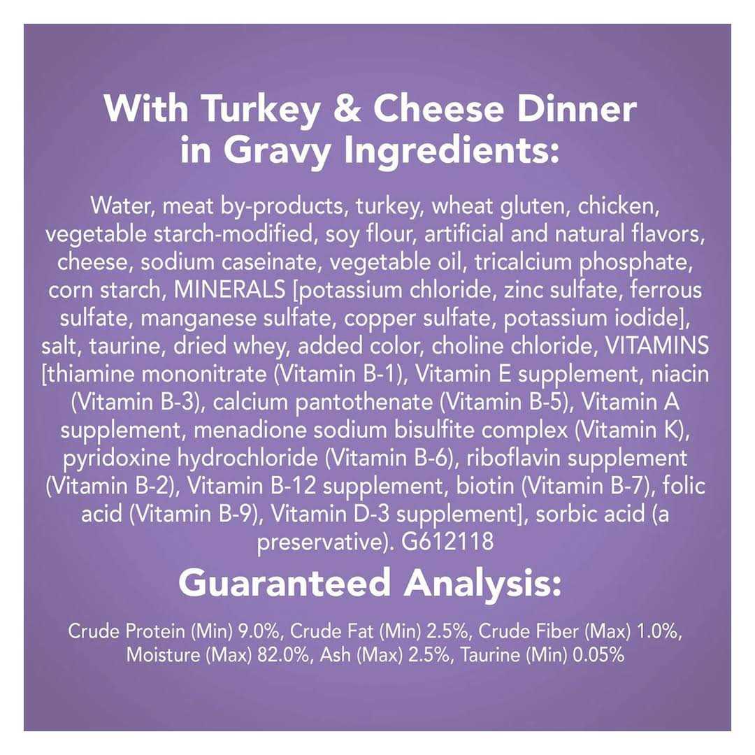 Turkey & Cheese Wet Cat Food J786