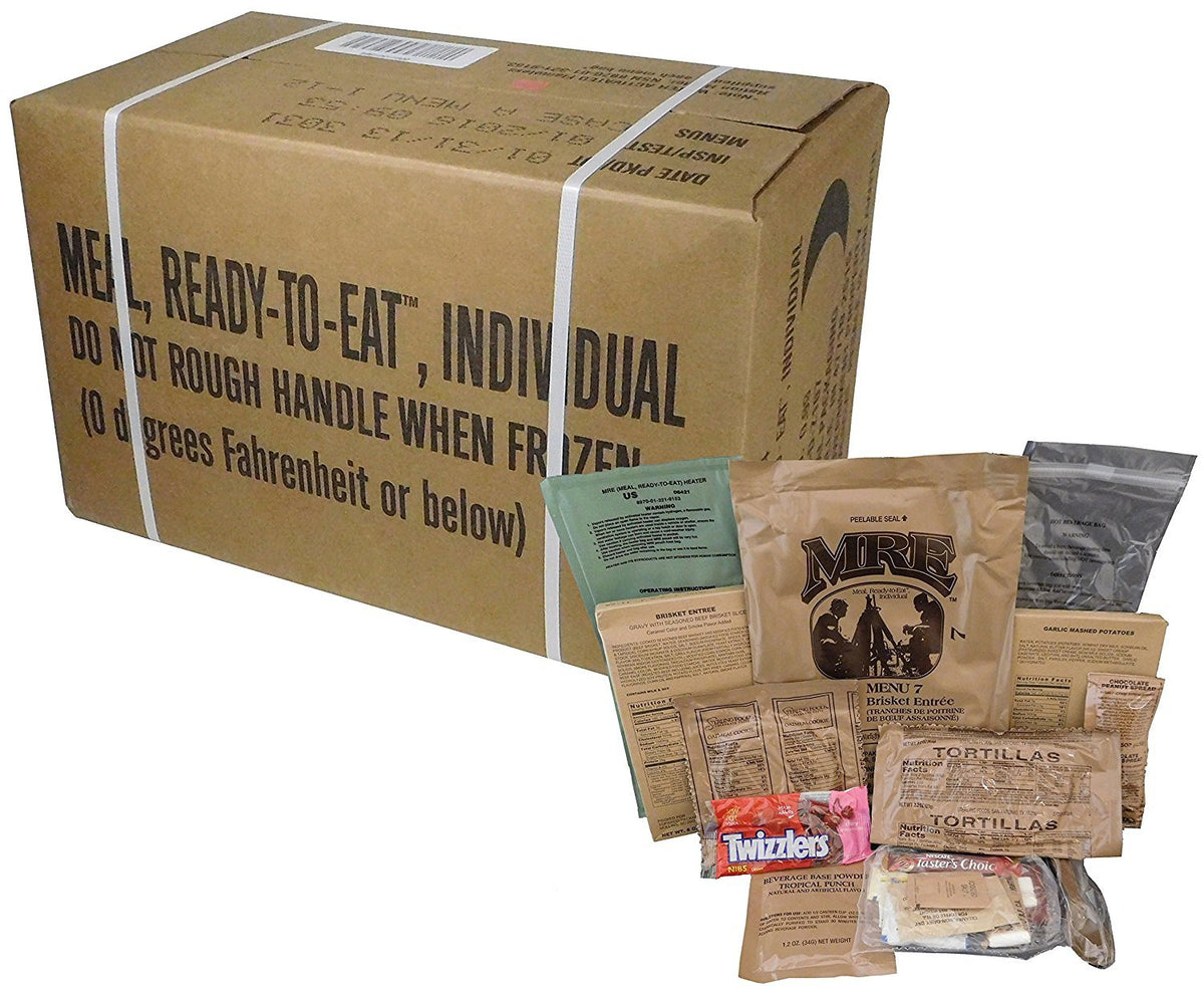 12 Meals MRE with 2019 Inspection Date P2348