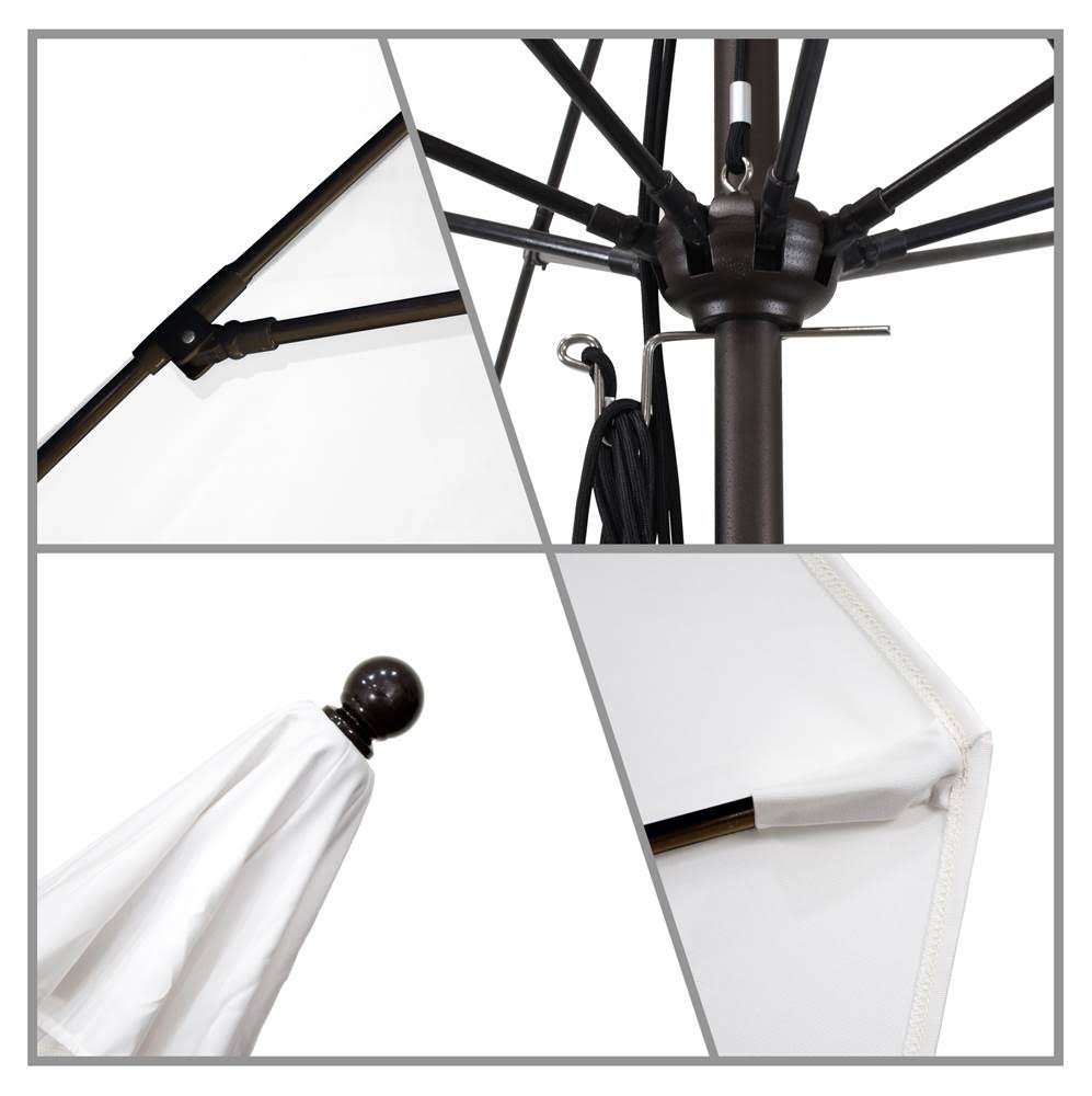 11 ft. Fiberglass Market Umbrella J30536