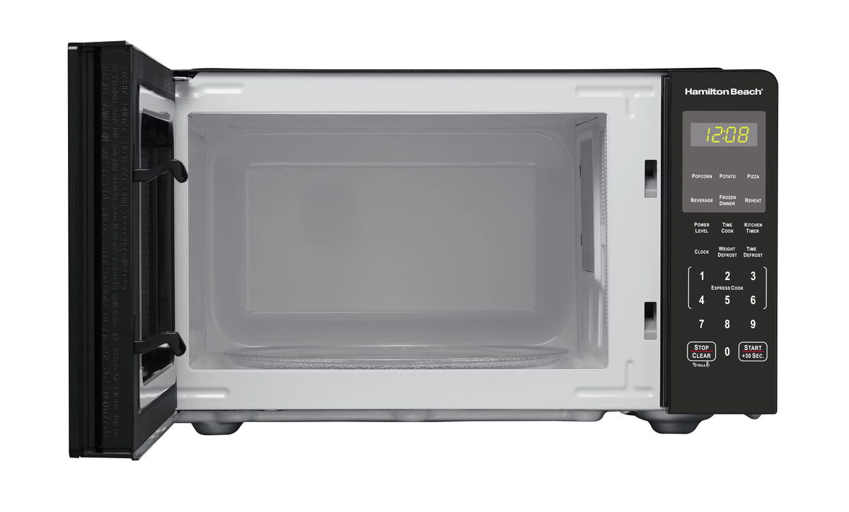 0.9 Cu ft 900 Watts Stainless Steel Countertop Microwave Oven N701
