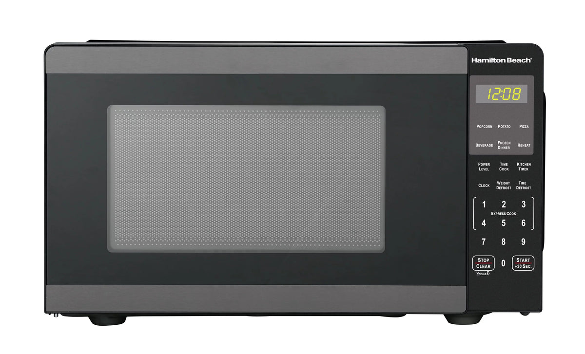 0.9 Cu ft 900 Watts Stainless Steel Countertop Microwave Oven N701