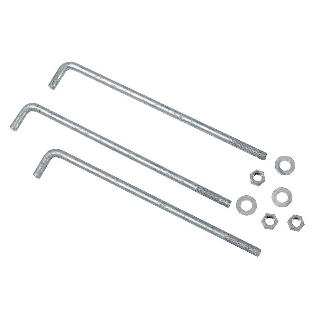 1/2 in. x 16 in. Galvanized Anchor Bolts (50-Pack) R7756