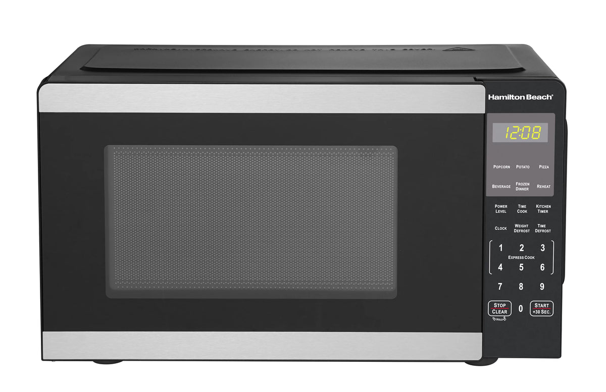 0.9 Cu ft 900 Watts Stainless Steel Countertop Microwave Oven N701