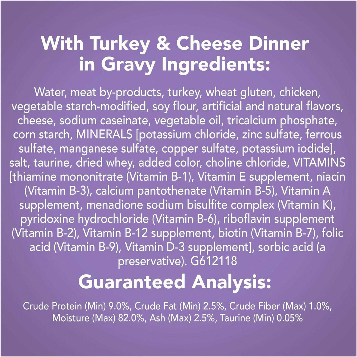 Turkey & Cheese Wet Cat Food J786