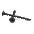 #10-12 x 4 inch Fine Thread Drywall Screw Phillips Bugle Head Black Phosphate 1000 Pk C7269