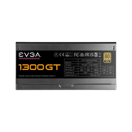 1000W 80 Plus Gold Fully Modular Power Supply E317957