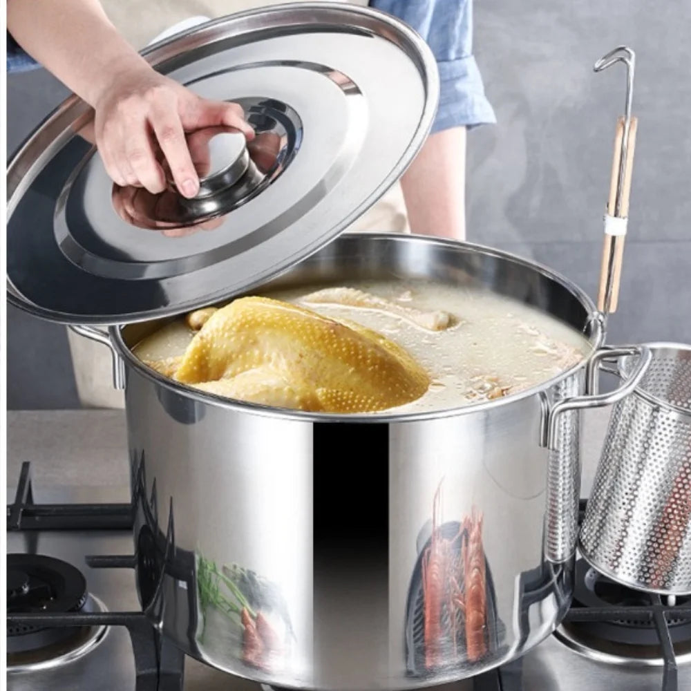 10L Stockpot with Lid Cookware S6919