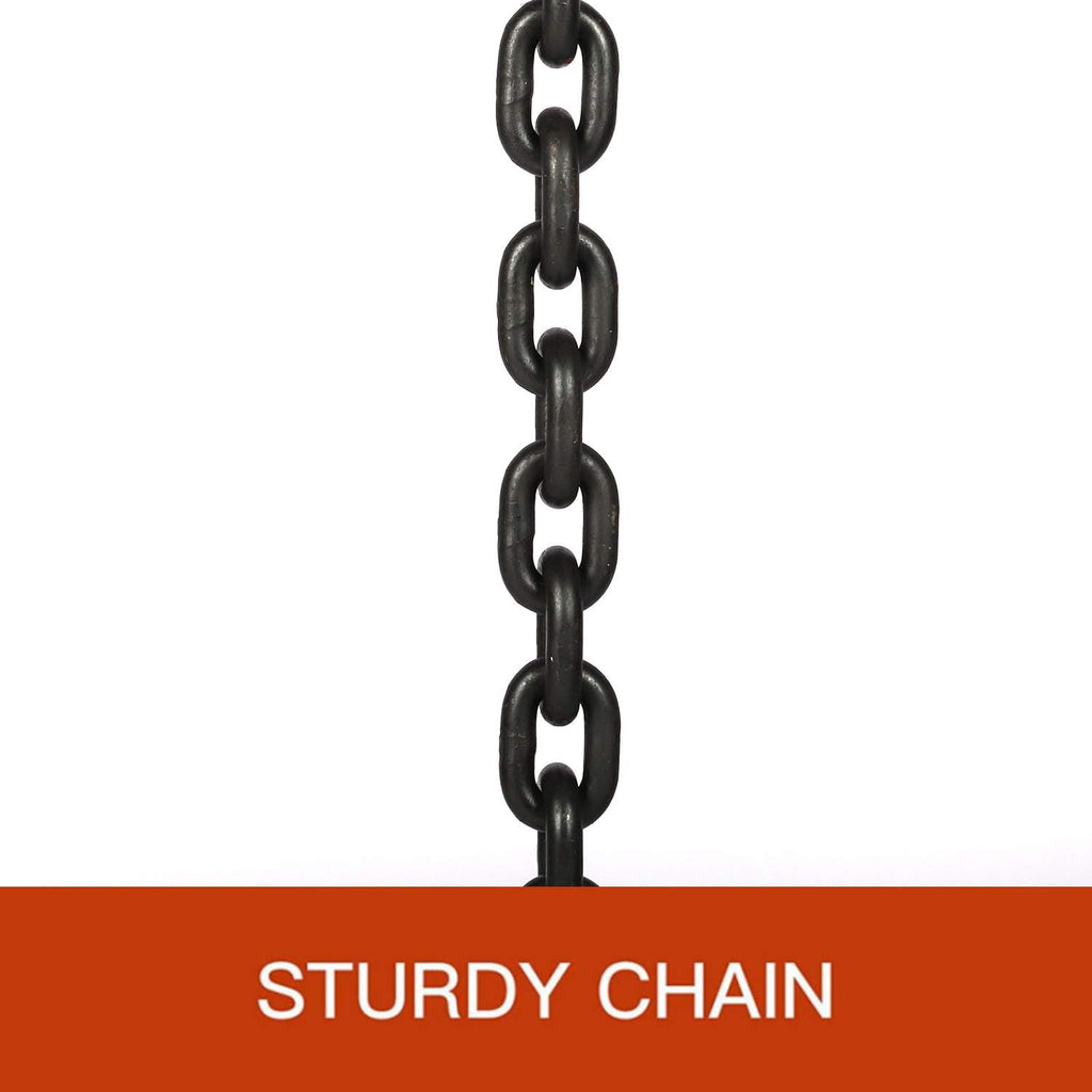 1-1/2 Ton Manual Lift Lever Block Chain Hoist, 20 feet Ratchet Chain Hoist Puller X77827