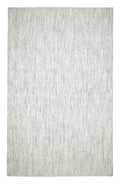 White/Black Large Woven Floor Mat P86055