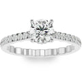 1 1/4Ct Diamond Engagement Ring in 10k White or Yellow Gold E739