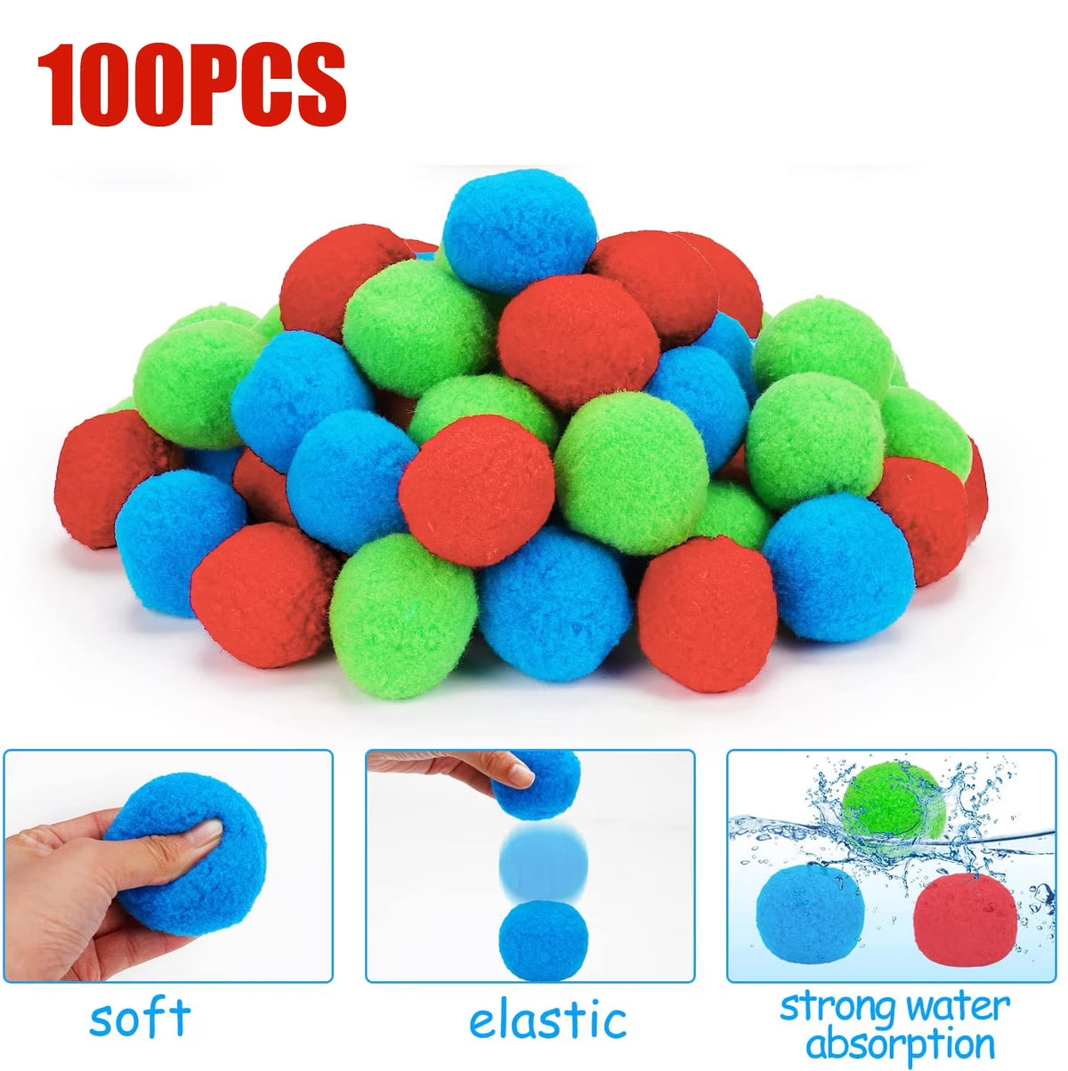 100 Reusable Water Balloons C90608