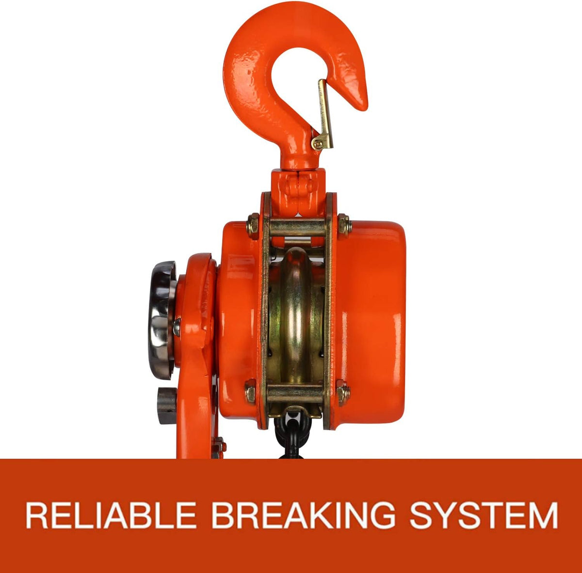 1-1/2 Ton Manual Lift Lever Block Chain Hoist, 20 feet Ratchet Chain Hoist Puller X77827
