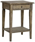 Limed Grey End Table Z320