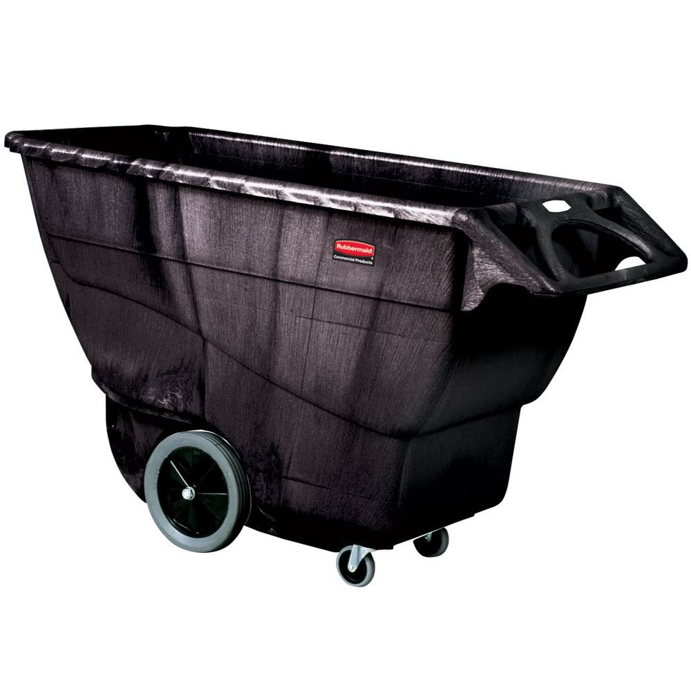 Black 2 Shelf Utility Cart L214